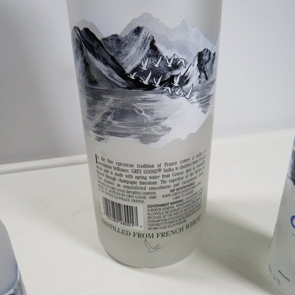 Grey Goose Vodka EMPTY Bottles 50ML, 200ML, 1Liter - Picture 7 of 13